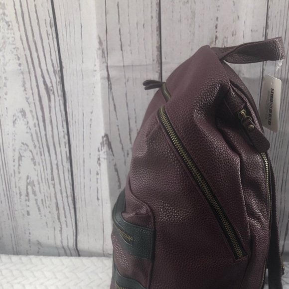 Doterra Bags Nwt Burgundy Vegan Leather Doterra Backpack Poshmark